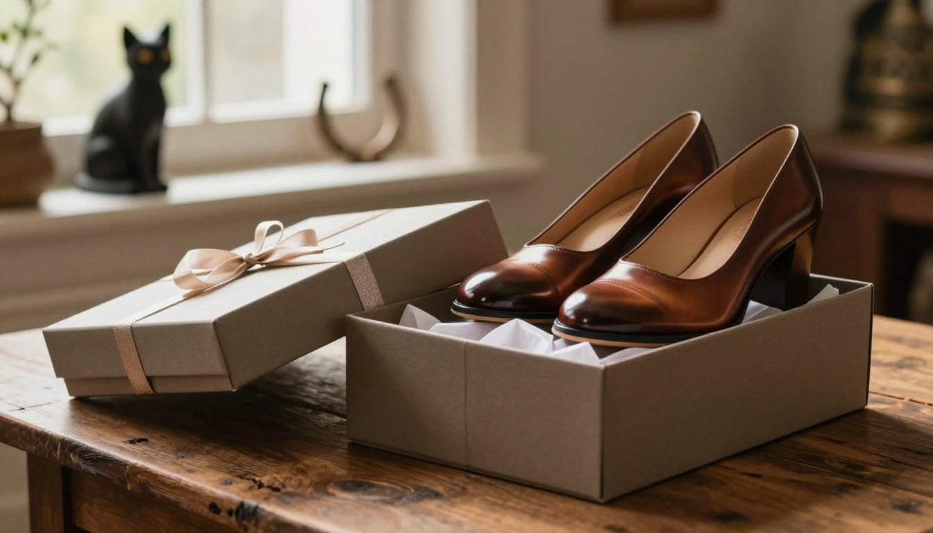 Buty na prezent przesąd