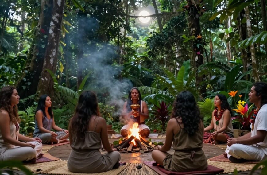 Rytuał ayahuasca