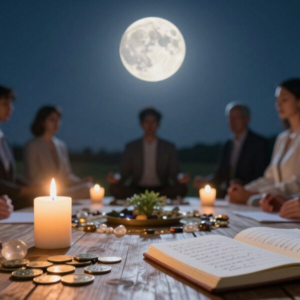 Rytuał na bogactwo podczas pełni