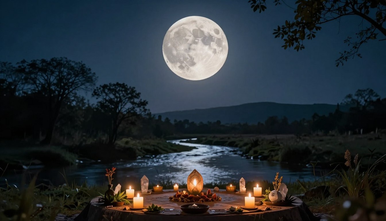 Rytuał na pełnię księżyca