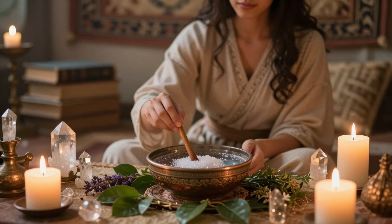 Rytuał z wodą i cukrem na powrót ukochanego