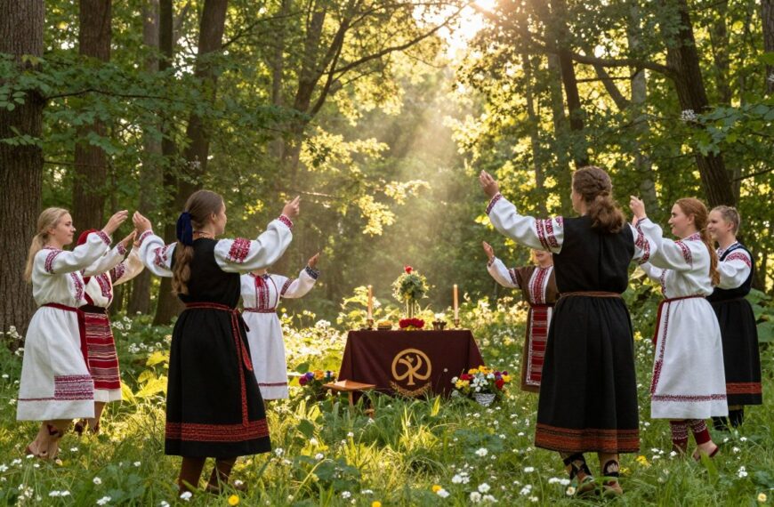 Rytuały słowiańskie – najciekawsze obrzędy, symbole i ich znaczenie w tradycji