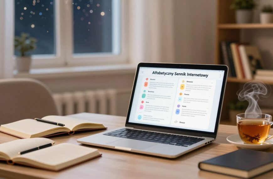 Alfabetyczny sennik internetowy – wygodny sposób na interpretację snów