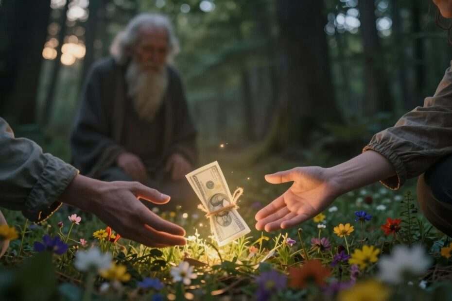 Sennik dostać pieniądze od zmarłego